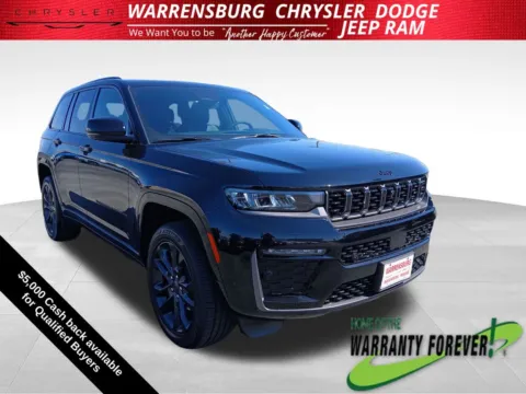 Black 2026 Jeep Grand Cherokee Limited for sale in Warrensburg, MO