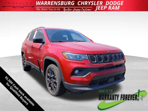 Red 2026 Jeep Compass Latitude for sale in Warrensburg, MO