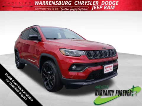 Red 2026 Jeep Compass Latitude for sale in Warrensburg, MO