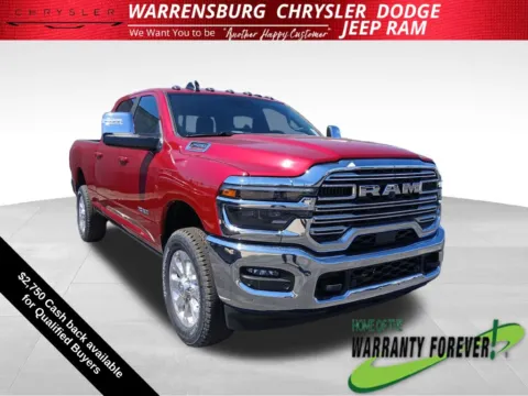 Red 2026 Ram 2500 Laramie for sale in Warrensburg, MO