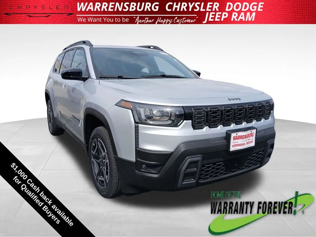Silver 2026 Jeep Cherokee Laredo for sale in Warrensburg, MO