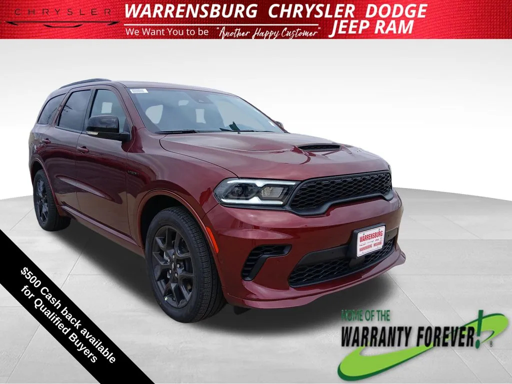 Red 2026 Dodge Durango GT Plus HEMI V8 for sale in Warrensburg, MO
