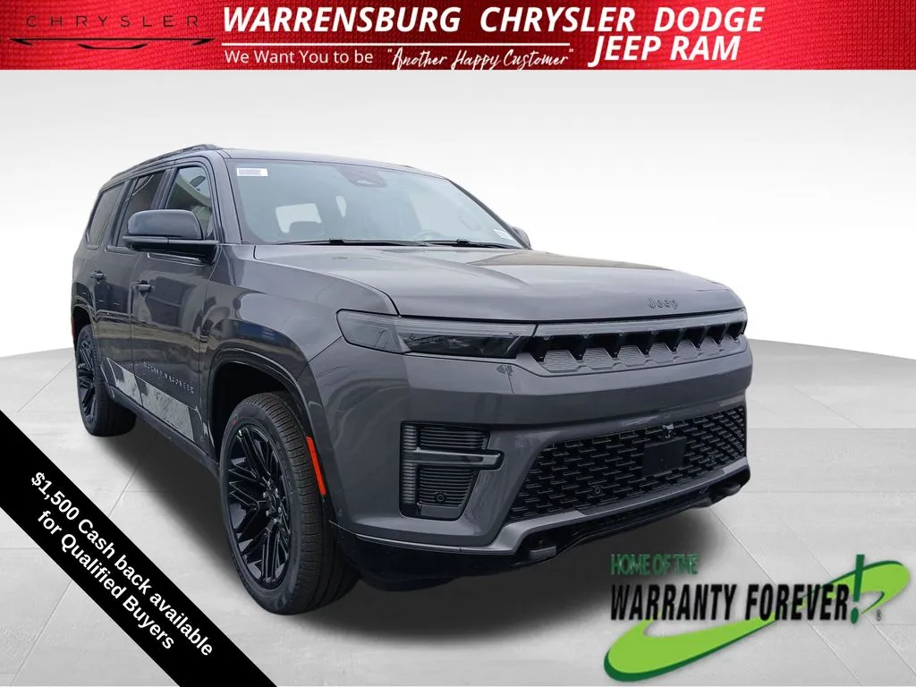 Gray 2026 Jeep Grand Wagoneer Limited for sale in Warrensburg, MO