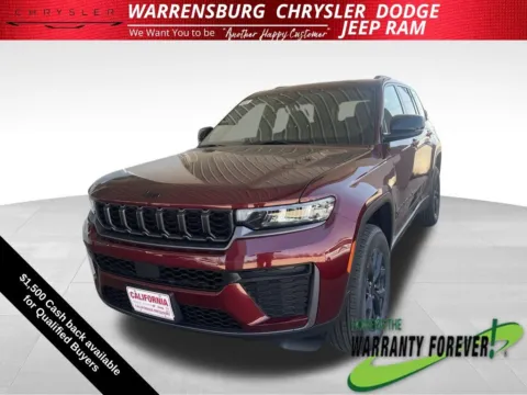 Red 2026 Jeep Grand Cherokee Laredo Altitude for sale in Warrensburg, MO