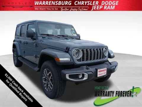 Gray 2026 Jeep Wrangler Sahara for sale in Warrensburg, MO