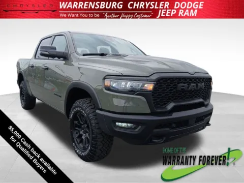 Green 2026 Ram 1500 Rebel for sale in Warrensburg, MO