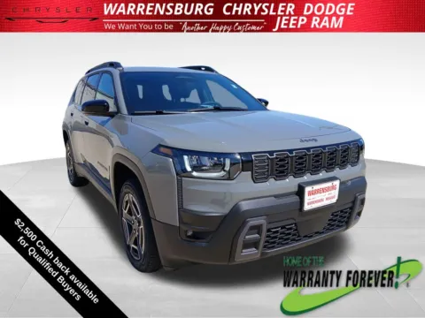Gray 2026 Jeep Cherokee Limited for sale in Warrensburg, MO