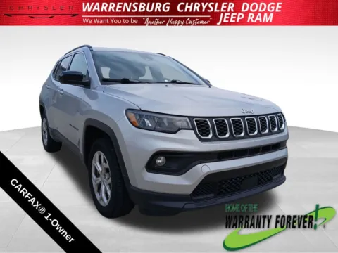Silver 2024 Jeep Compass Latitude for sale in Warrensburg, MO