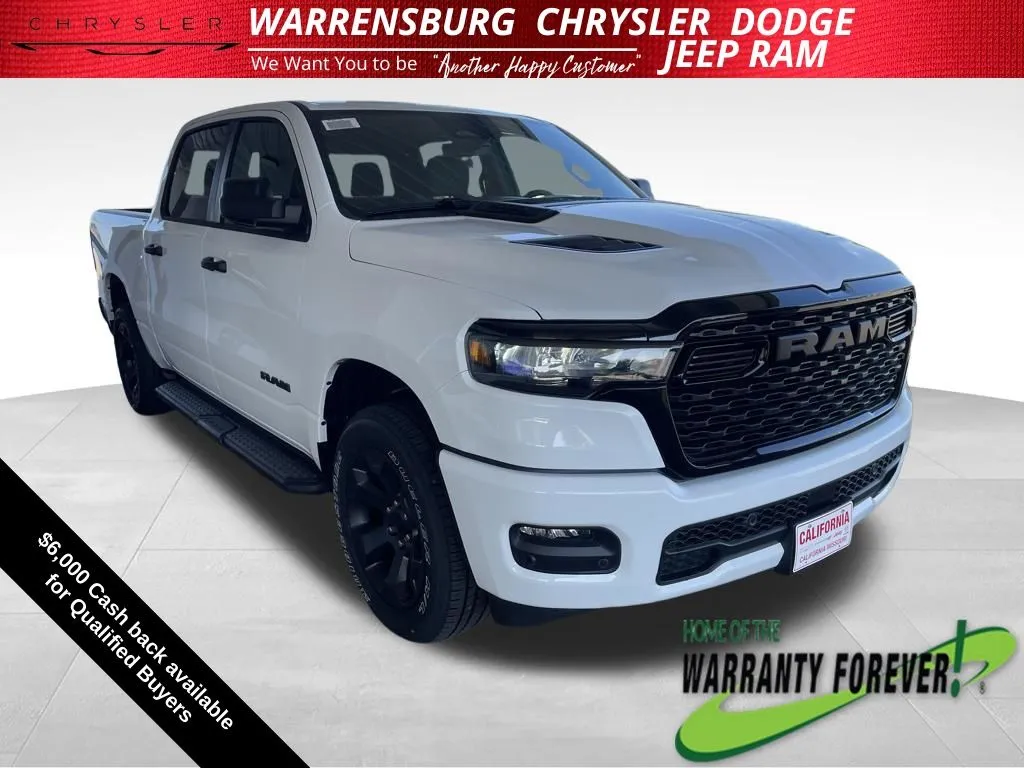 White 2026 Ram 1500 Express for sale in Warrensburg, MO