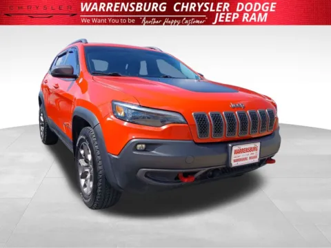 Orange 2021 Jeep Cherokee Trailhawk for sale in Warrensburg, MO