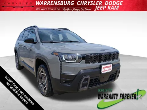 Gray 2026 Jeep Cherokee Laredo for sale in Warrensburg, MO