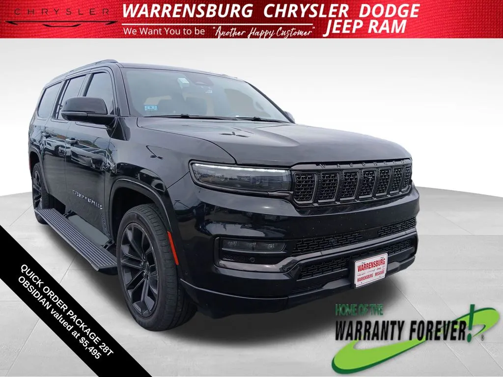 Black 2024 Jeep Grand Wagoneer L Series II for sale in Warrensburg, MO