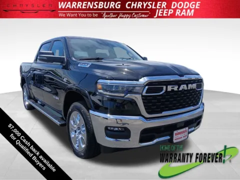 Black 2026 Ram 1500 Big Horn/Lone Star for sale in Warrensburg, MO