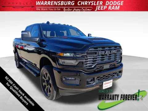 Black 2026 Ram 2500 Tradesman for sale in Warrensburg, MO