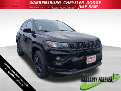 Black 2026 Jeep Compass Latitude for sale in Warrensburg, MO