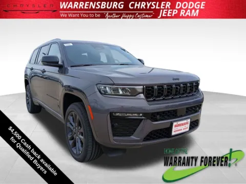 Gray 2026 Jeep Grand Cherokee L Limited for sale in Warrensburg, MO
