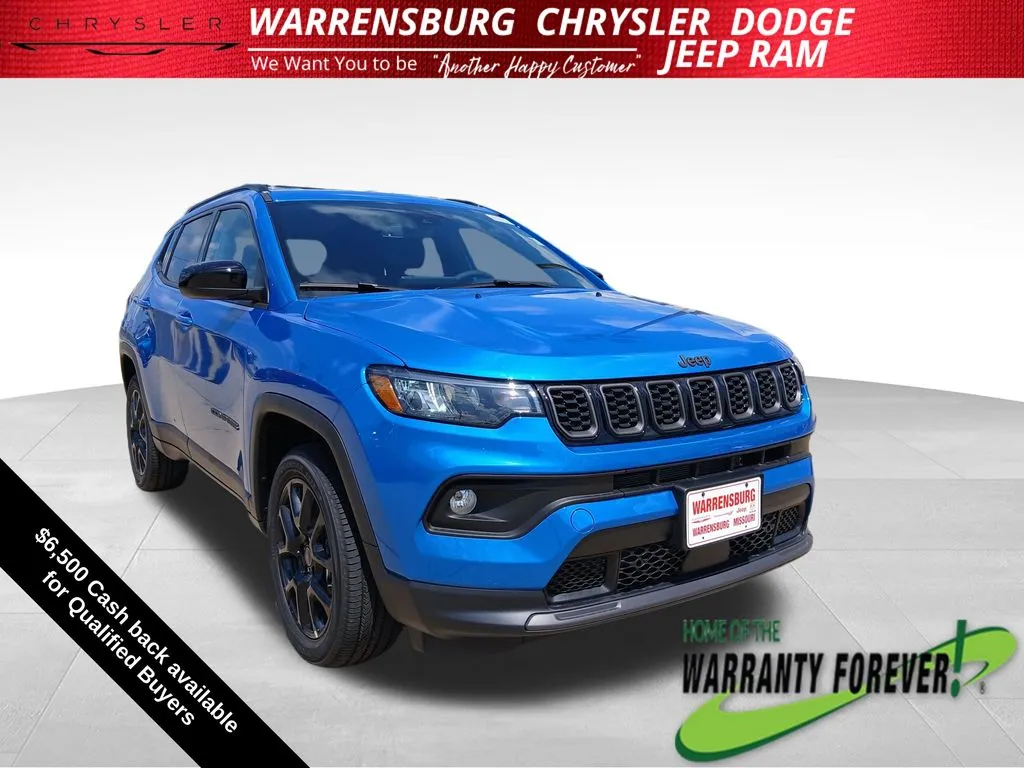 Blue 2026 Jeep Compass Latitude for sale in Warrensburg, MO