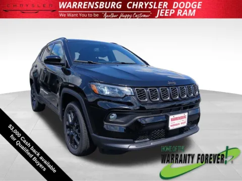 Black 2026 Jeep Compass Latitude for sale in Warrensburg, MO