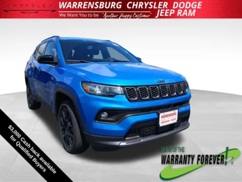 Blue 2026 Jeep Compass Latitude for sale in Warrensburg, MO
