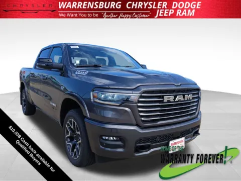 Gray 2026 Ram 1500 Laramie for sale in Warrensburg, MO