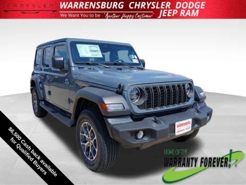 Blue 2026 Jeep Wrangler Sport S for sale in Warrensburg, MO