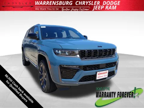 Blue 2026 Jeep Grand Cherokee L Limited Reserve for sale in Warrensburg, MO