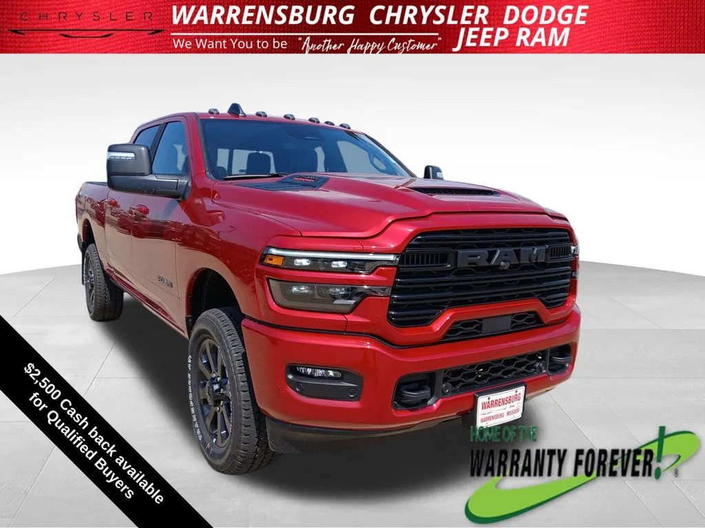 Red 2026 Ram 2500 Laramie for sale in Warrensburg, MO