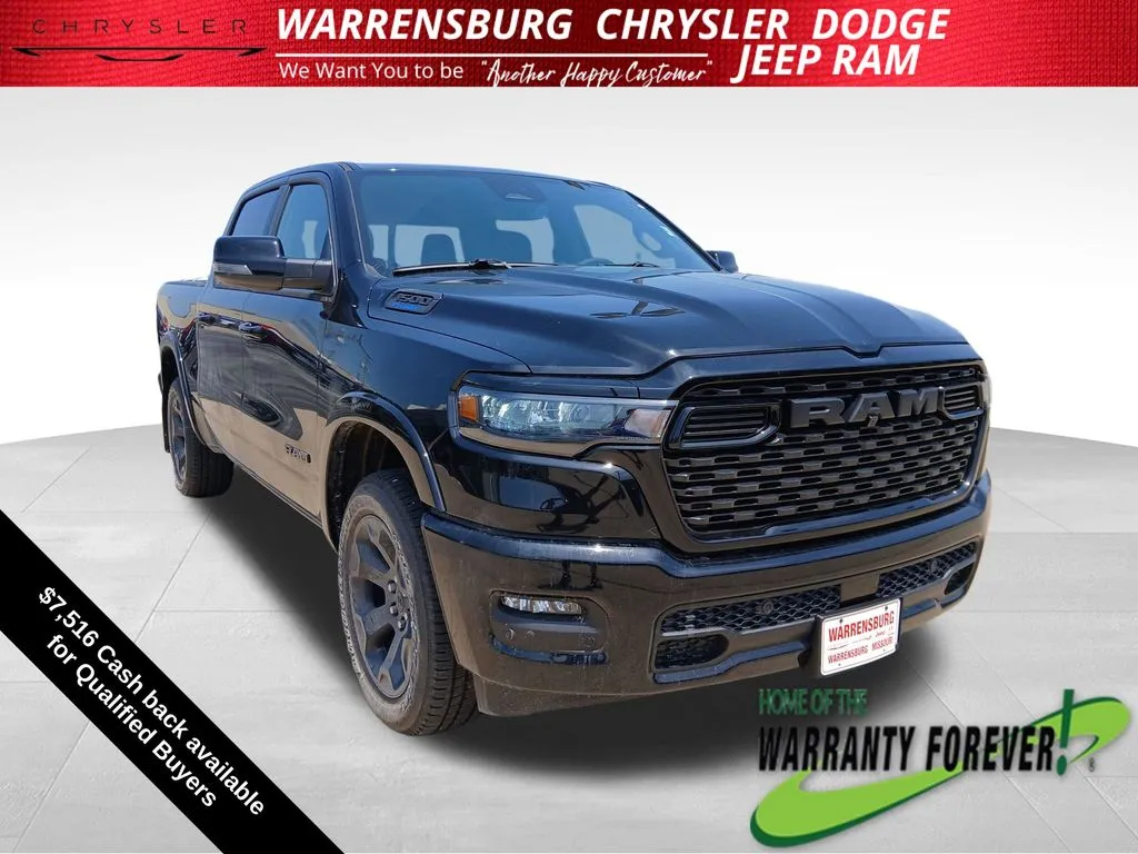 Black 2026 Ram 1500 Big Horn/Lone Star for sale in Warrensburg, MO