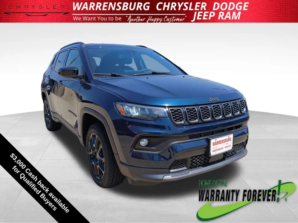 Blue 2026 Jeep Compass Latitude for sale in Warrensburg, MO