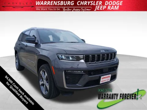 Gray 2026 Jeep Grand Cherokee L Limited for sale in Warrensburg, MO