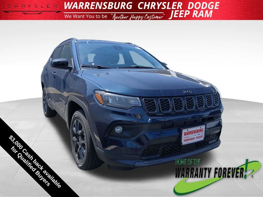 Blue 2026 Jeep Compass Latitude for sale in Warrensburg, MO