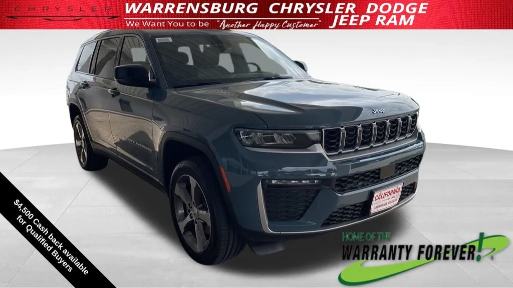 Blue 2026 Jeep Grand Cherokee L Limited for sale in Warrensburg, MO