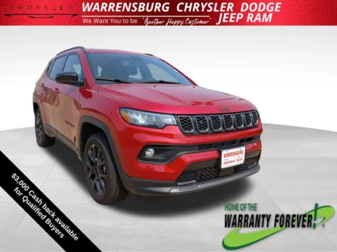 Red 2026 Jeep Compass Latitude for sale in Warrensburg, MO