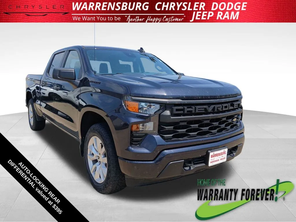 Gray 2023 Chevrolet Silverado 1500 Custom for sale in Warrensburg, MO