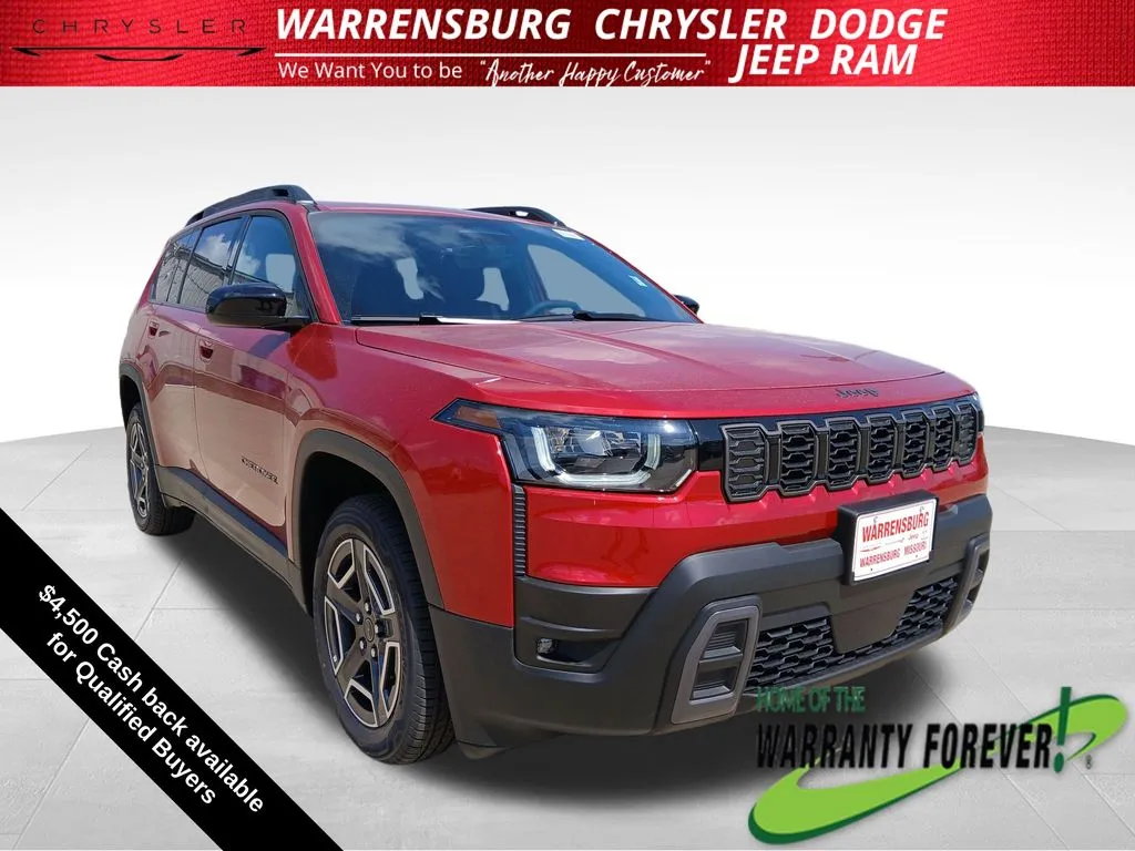 Red 2026 Jeep Cherokee Laredo for sale in Warrensburg, MO