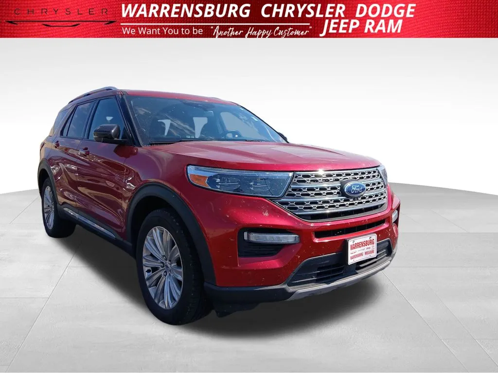 Red 2020 Ford Explorer Limited for sale in Warrensburg, MO