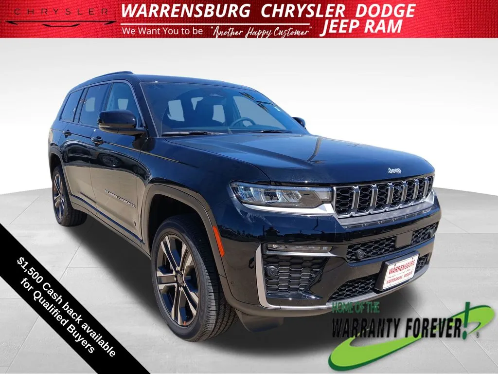 Black 2027 Jeep Grand Cherokee L Limited for sale in Warrensburg, MO