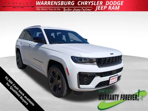 White 2027 Jeep Grand Cherokee Limited Reserve for sale in Warrensburg, MO