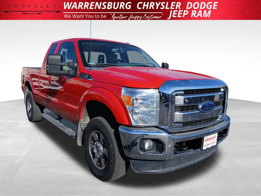 Red 2013 Ford F-350SD Lariat for sale in Warrensburg, MO