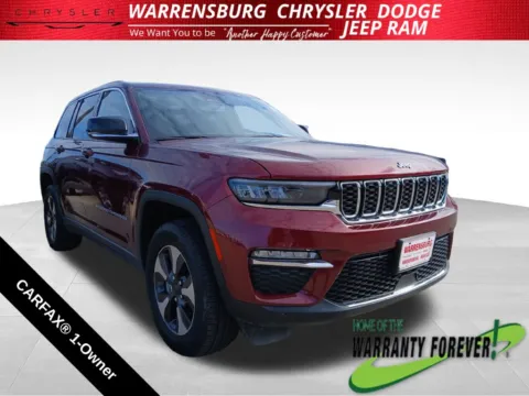 Red 2024 Jeep Grand Cherokee 4xe for sale in Warrensburg, MO