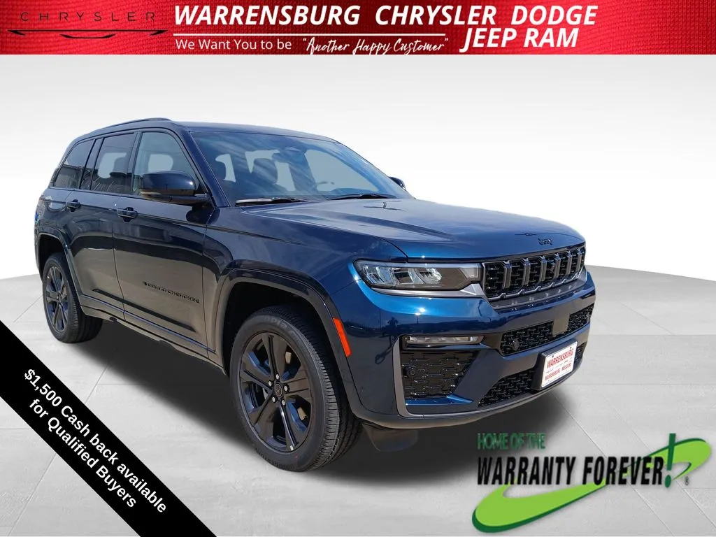 Blue 2027 Jeep Grand Cherokee Limited Reserve for sale in Warrensburg, MO