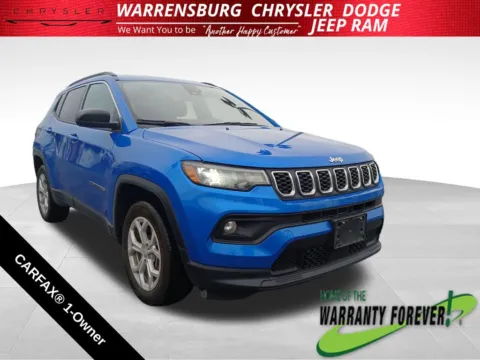 Blue 2024 Jeep Compass Latitude for sale in Warrensburg, MO