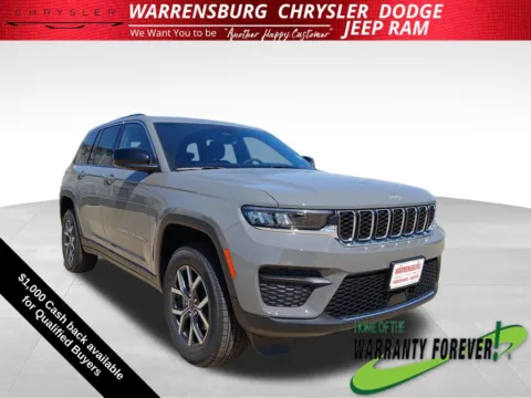 Gray 2027 Jeep Grand Cherokee Laredo for sale in Warrensburg, MO