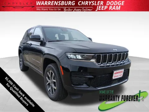 Black 2027 Jeep Grand Cherokee Laredo for sale in Warrensburg, MO