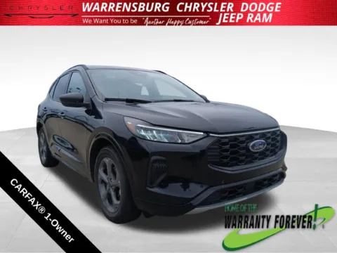 Black 2024 Ford Escape ST-Line for sale in Warrensburg, MO