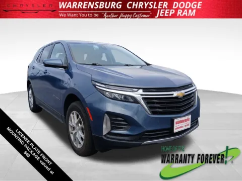 Blue 2024 Chevrolet Equinox LT for sale in Warrensburg, MO