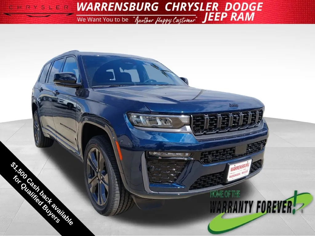 Blue 2027 Jeep Grand Cherokee L Limited Reserve for sale in Warrensburg, MO