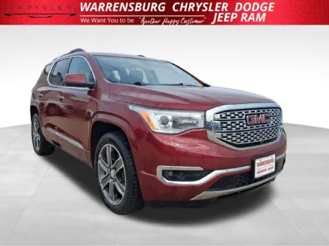 Red 2018 GMC Acadia Denali for sale in Warrensburg, MO