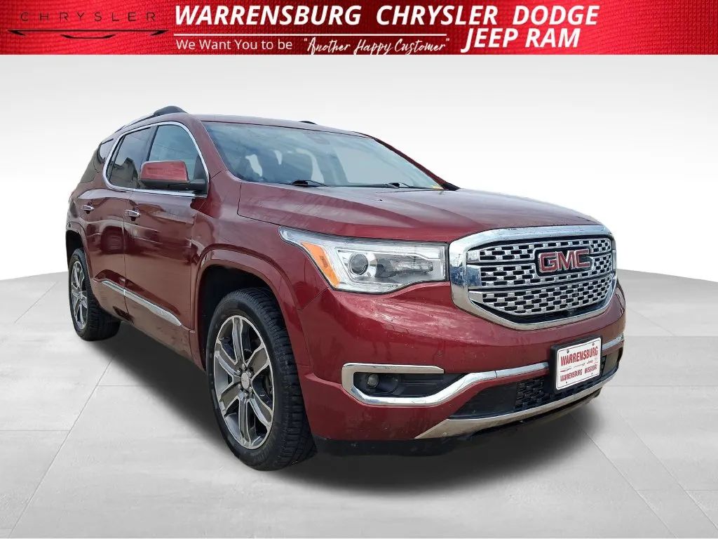 Red 2018 GMC Acadia Denali for sale in Warrensburg, MO