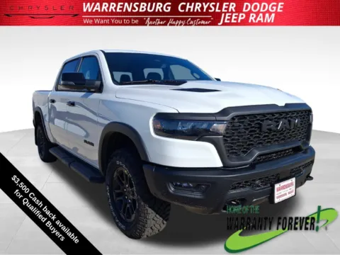 White 2027 Ram 1500 Rebel for sale in Warrensburg, MO